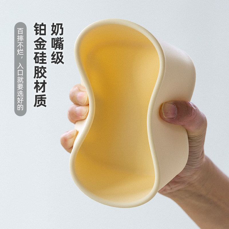 硅胶饭盒家用食品级可微