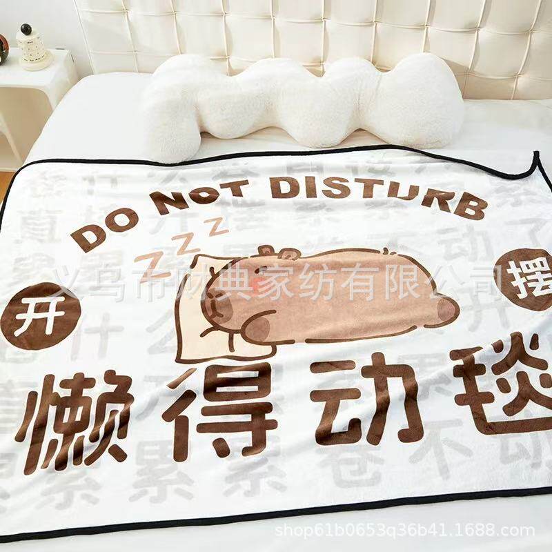 学生午睡毯毛毯夏季空调