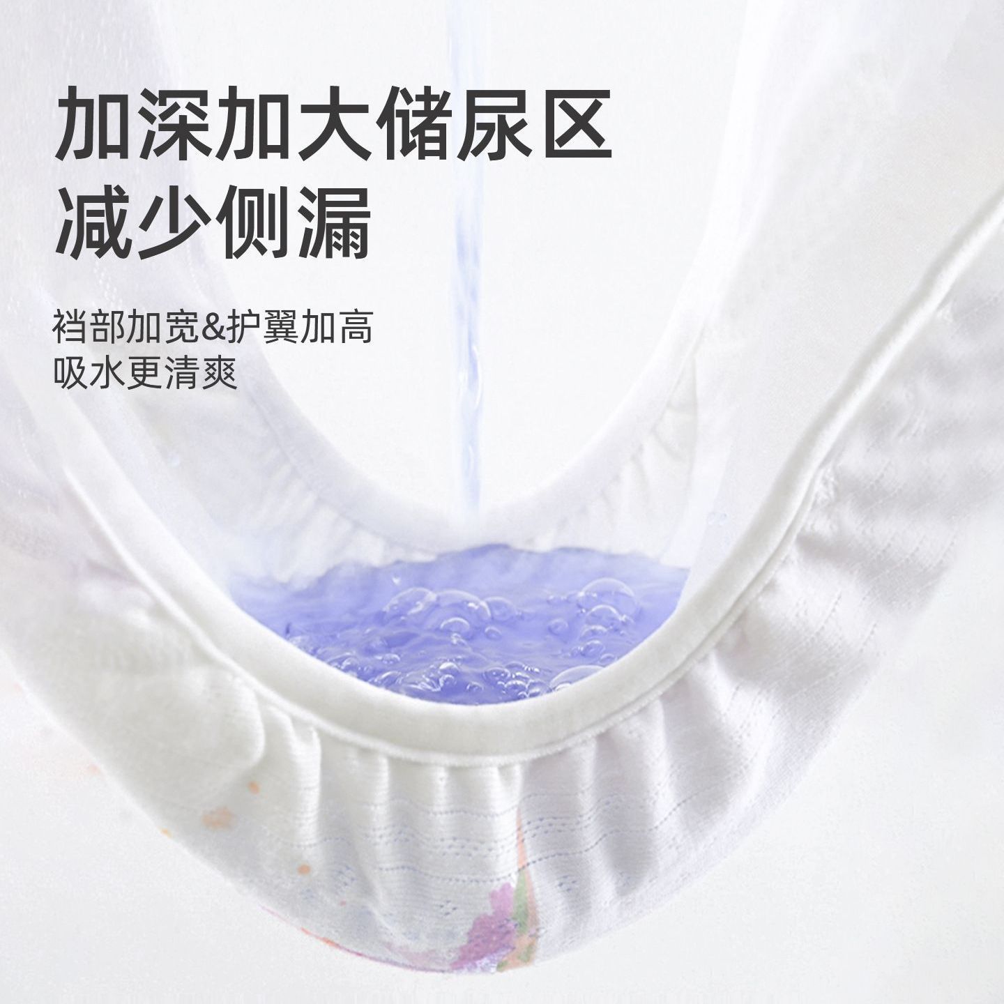 防侧漏如厕训练裤男女宝