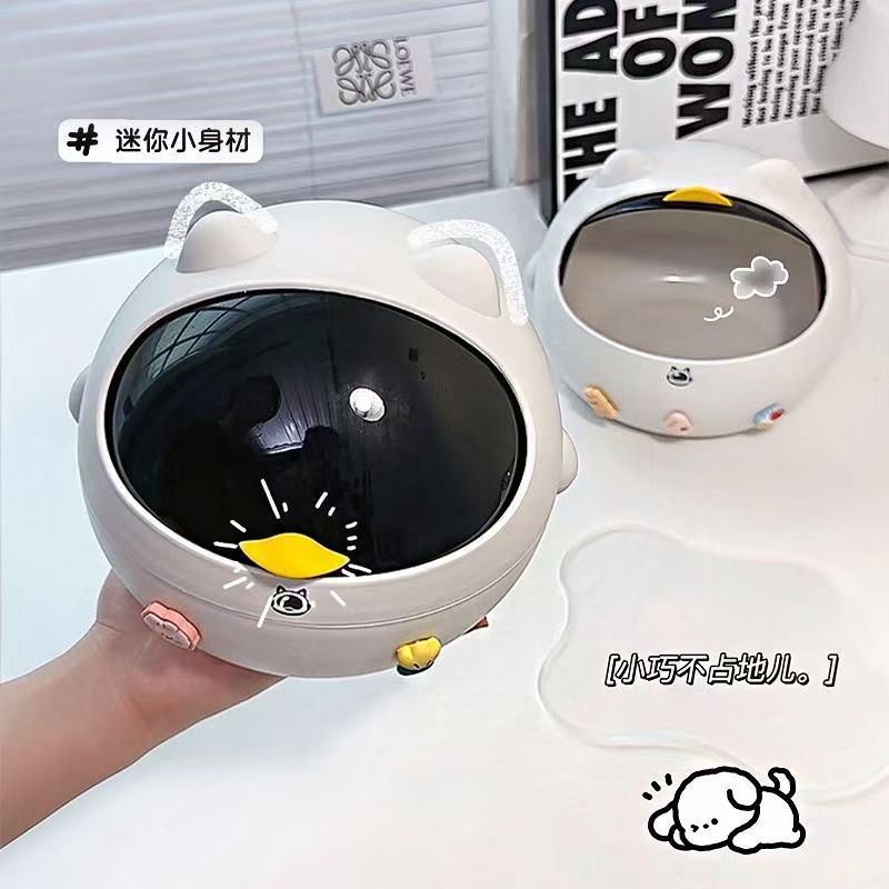 迷你桌面垃圾桶小型家用