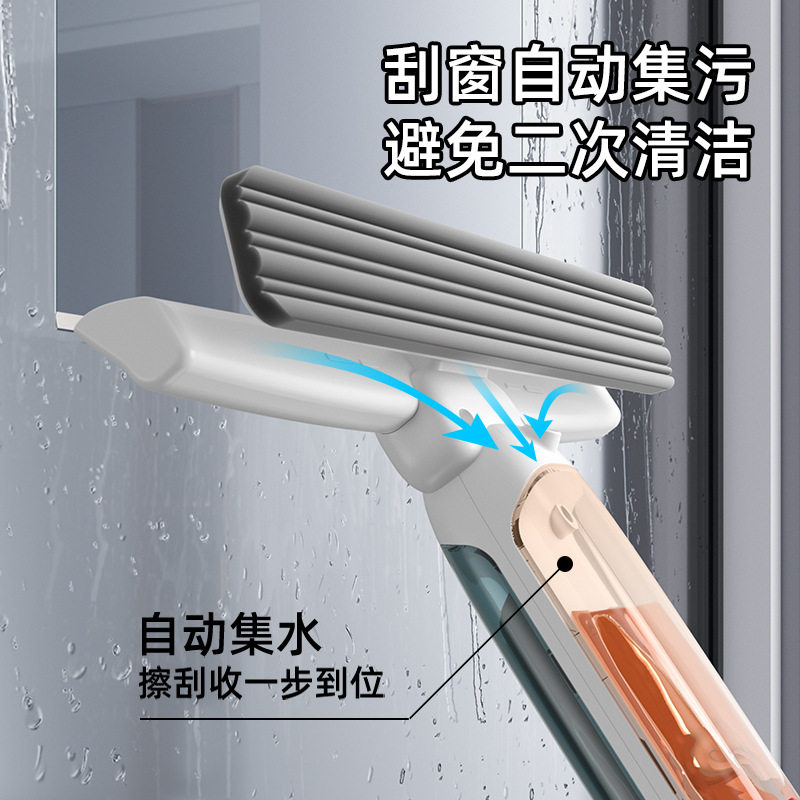 擦玻璃神器家用高层窗外