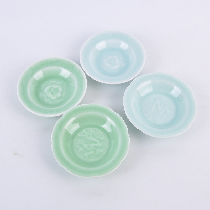 厂家直批龙泉青瓷小碟子