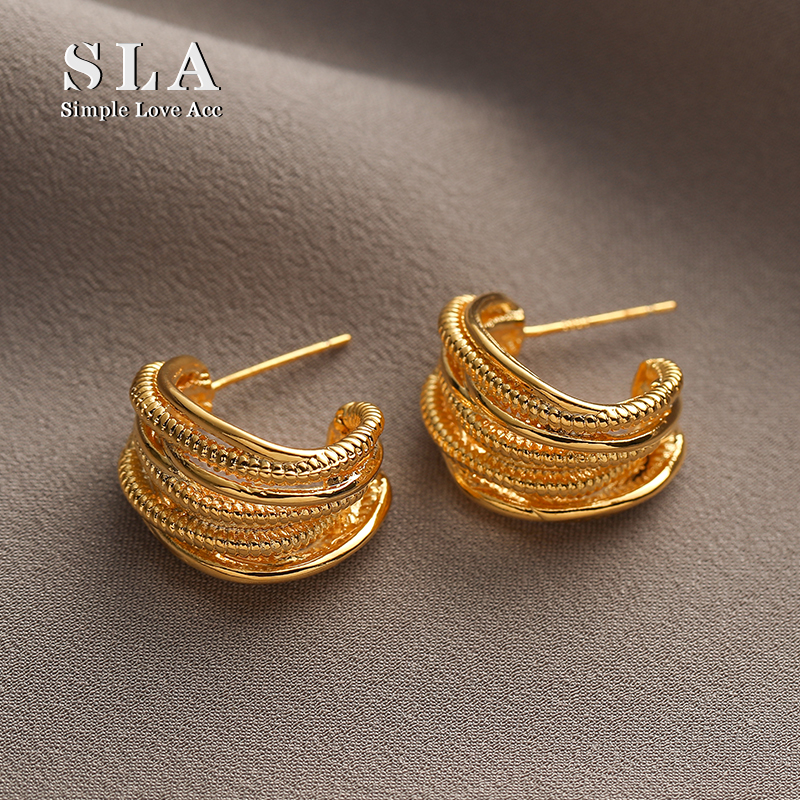 耳环SimpleLoveAcc银针法式