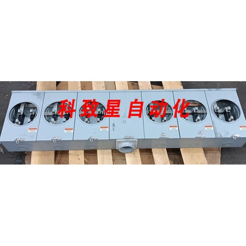 工业配件DURHAM 1005380A 300/250 AMP 6-GANG METER BANK 100A P