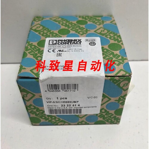 工业配件CONTACT VARIOFACE MODULE 2322414 VIP-3/SC/HD26SUB/F