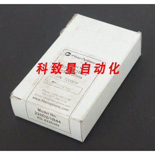 工业配件FIBER OPTION 220D2/1B44 传输模块RS-422DATA