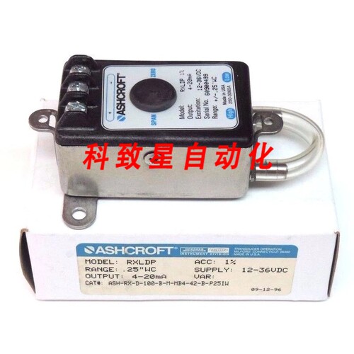 工业配件ASH-RX-D-100-BM-MB4-42-B-P25IW 压力4-20MA RXLDP