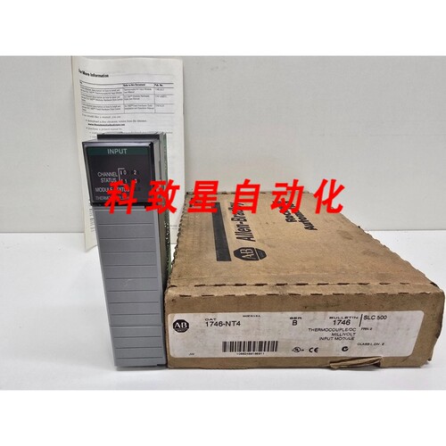 工业配件SER.B FRN 2 COUPLE MV INPUT MODULE 1746-NT4
