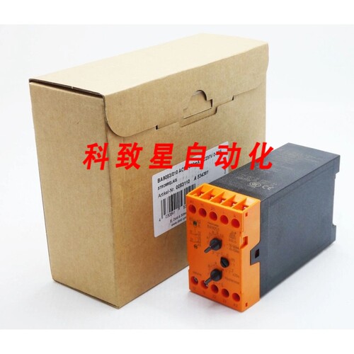 工业配件E.DOLD BA9053/010 AC50-500MA AC230V 0-20S 电源继电器