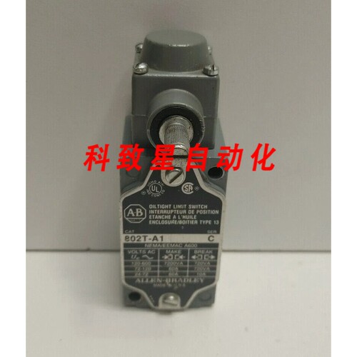 工业配件GUARANTEED SER.C 10A 600V CW 操作限制开关802T-A1