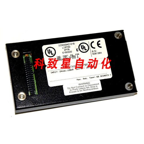 工业配件IC300DAC101B模拟输入模块IC300DAC101