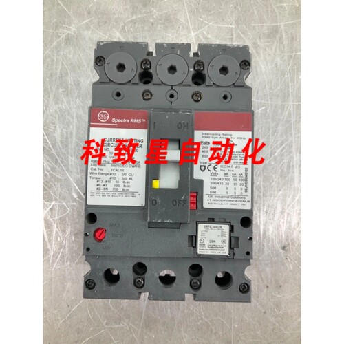 工业配件GESELA36AT0030 断路器30A 3P 600V FRAME 20A PLUG SRPE