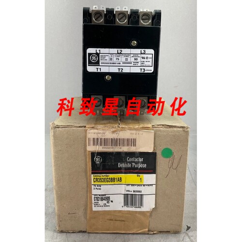 工业配件GECR353EG3BB1AB接触器75 A 3P 208/240V线圈