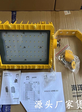 海洋王BFC8115A LED防爆泛光灯防眩水尘LED路灯led吸顶抱箍灯50w