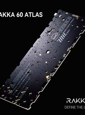 【官方授权】RAKKA 60v2 ATLAS磁轴键盘8khz回报率瓦罗兰特三角洲