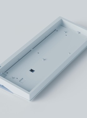 PC60V2 铝合金外壳背光灯效键盘铝壳飘带 适配wooting60h小夜逐日