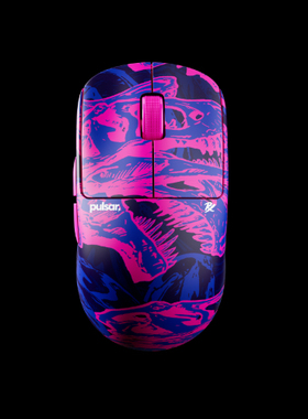 派世Pulsar x PRX战队联名限量版X2 CrazyLight 无线游戏鼠标mini