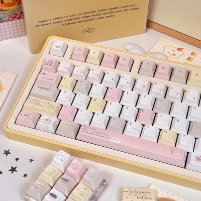 URE原创元气补给键盘键帽PBT热升华客制化原厂高度适61/65/75/87