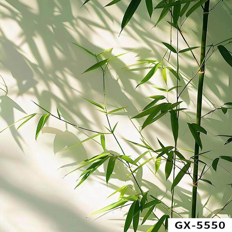 高级感直播间背景墙3d立体户外竹林公园野餐郊游风景布置拍照挂布