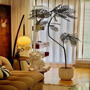 高级感女主播直播间背景墙5d立体客厅温馨暖色高级感窗帘拍照挂布