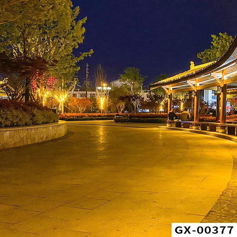 直播间背景墙3d立体户外夜间唱歌跳舞运动表演温馨氛围感拍照挂布