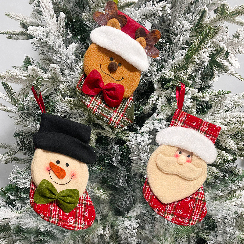 Christmas socks, children's gift bags, candy bags圣诞袜子