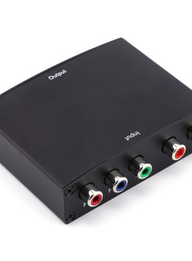 New Component RGB YPbPr to HDMI Converter Video Audio