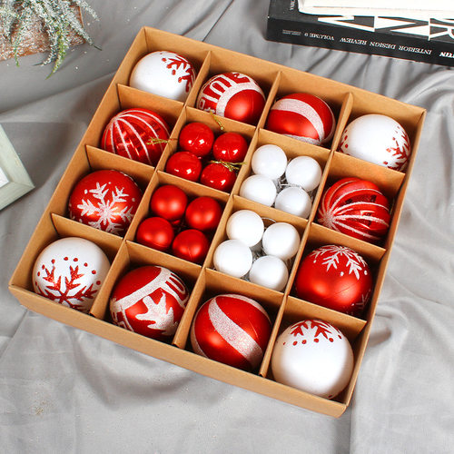Christmas Ball Set Christmas Tree Hanging Ball Pendant圣诞球