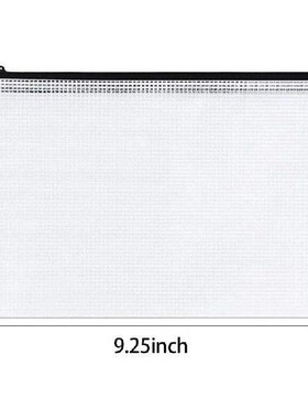 18 Pack A5 Mesh Zipp Pouch,Zipp File Bags, Board Games