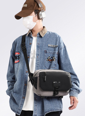 Trendy Postman Bag Outdoor Single Shoulder Crossbody Bag挎包