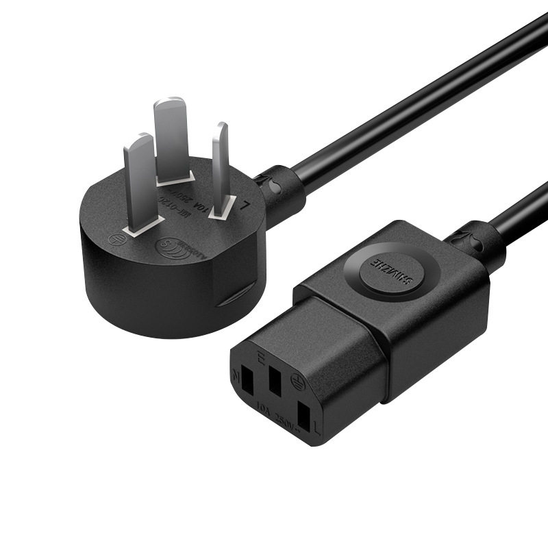Computer host power cord, three hole monitor, printer电源线