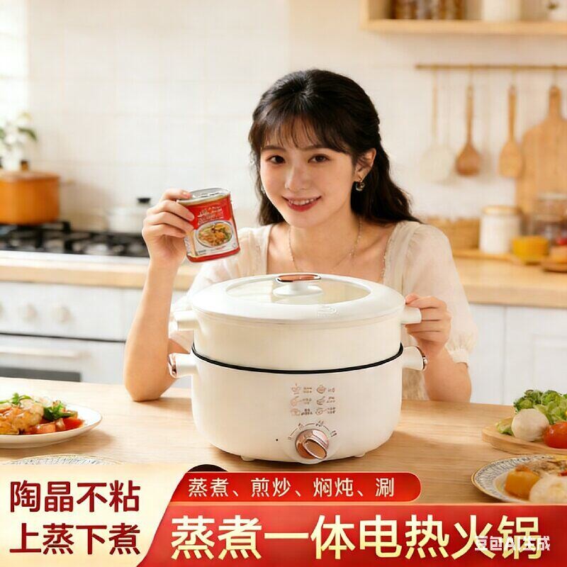 多功能电煮锅电锅宿舍学生煮面煮