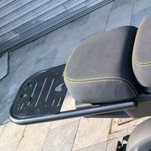 适用适配雅迪白鲨二代60 80尾架后备箱架后座尾箱架储物箱货架外