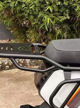 适用25款小牛nxt装饰品护杠防摔保险杠外卖后货架尾箱架改装配件