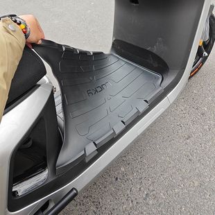 适用适配九号M95C 配 MK2脚垫防水脚踏皮橡胶车踏板垫无损直上改装