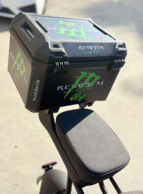 适用适配九号FZ3电动车尾箱尾架FZ3加厚铝合金延长货架储物箱短尾