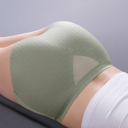 冰丝无痕内裤女一片式平角健身夏季纯棉裆7A抗菌收腹短裤2025新款