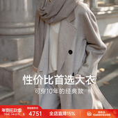 TEASEL「INFINITY ALXA」终身包洗护 14.5微米101801纯羊绒大衣