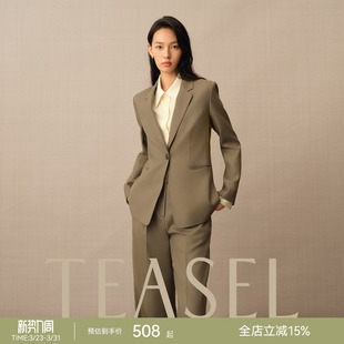 商务精纺羊毛西装 套装 外套 西裤 半裙 TEASEL全新「E系列」时尚