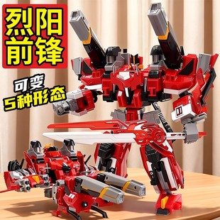 钢铁飞龙玩具5星耀机师变形机器人金刚合体机甲儿童男孩生日礼物3