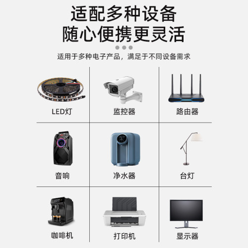 5/12/24V电源适配器澳英欧美规插头1/3/5/6/10A变压器led灯带电源