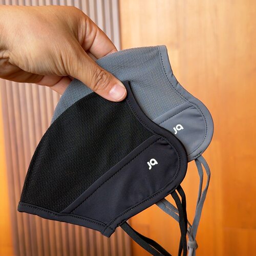 加大加宽防晒口罩夏季冰丝透气防紫外线凉感大脸男女同款UPF50+