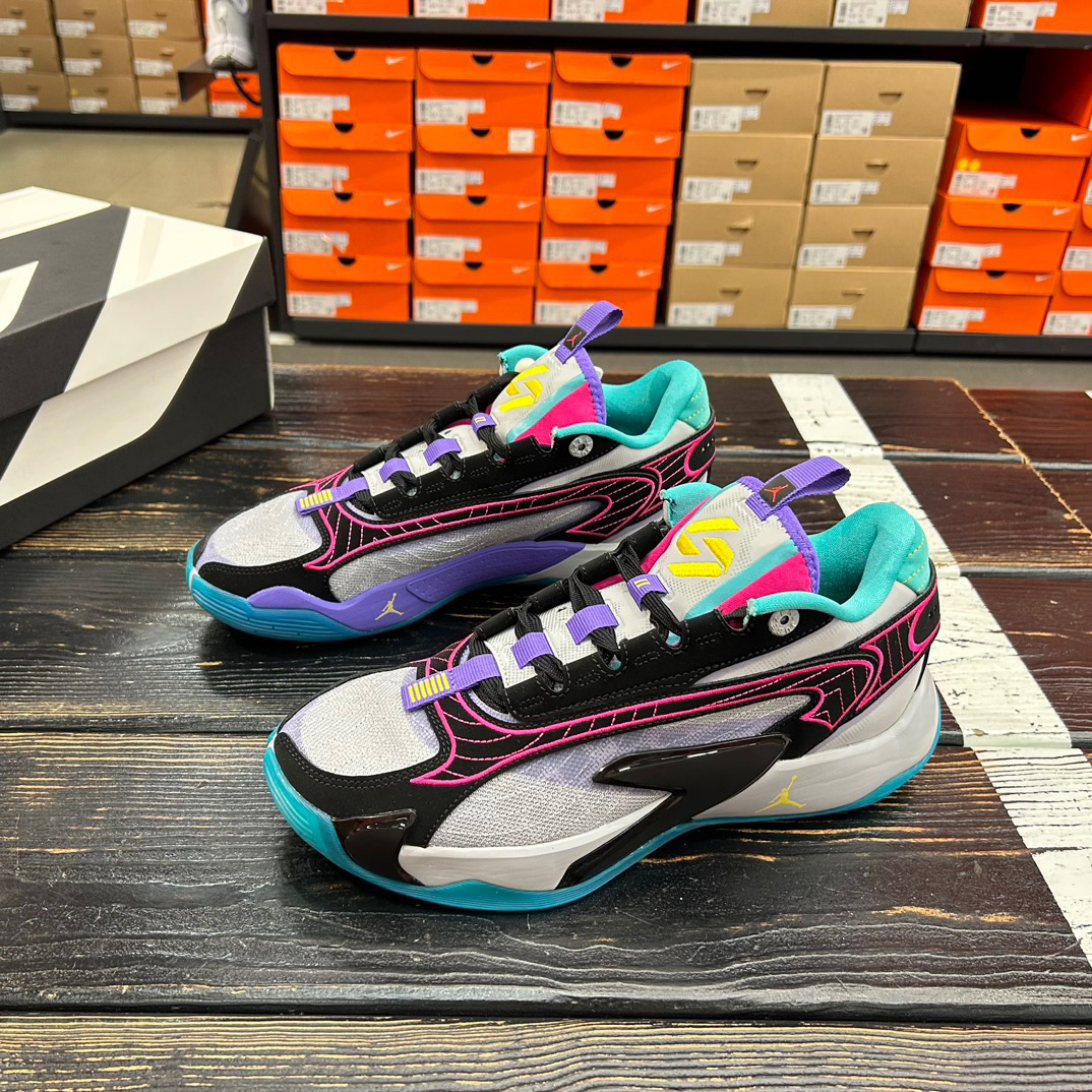 耐克Jordan Luka 2二代黑紫白紫实战篮球鞋男子DX9012-007