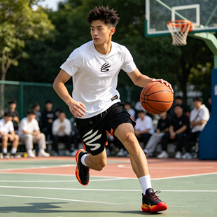 速干美式投篮服篮球短袖套装男库里同款训练服运动t恤四分篮球裤