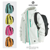 秋季 冲锋衣男款 2025新款 户外三合一外套软壳爬山服女防风防水登山