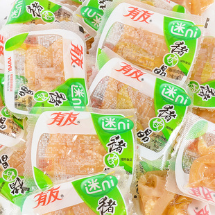 有友泡椒猪皮晶268g小包装酸辣味即食山椒猪皮卷零食重庆小吃