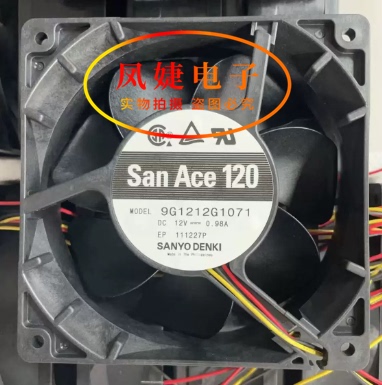 三洋12V 9G1212P1G09/G03/G04烧烤换气专用散热风扇 9G1212G1071