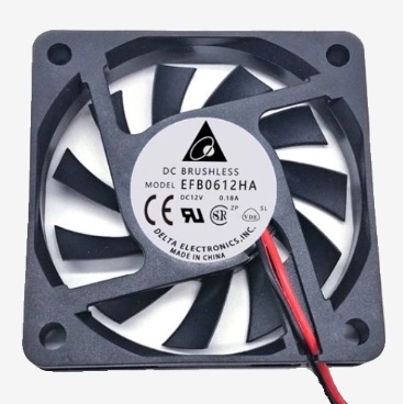 Delta台达 EFB0612HA 6010 12V 0.18A 6厘米 机箱电源CPU散热风扇
