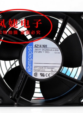ebmpapst TYP 4214 H/HR/NH/12H/2HPU/12R/GH 24V 散热风扇 4214