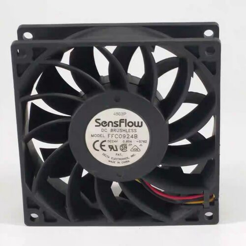 台达 FFC0924B 9025 24V 0.60A 9CM 9厘米 暴力大风量变频器风扇